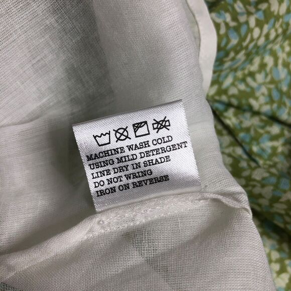 Olivia James The Label Dress Womens L Floral Delia Maxi Flutter Sleeve Cottage - Picture 9 of 16